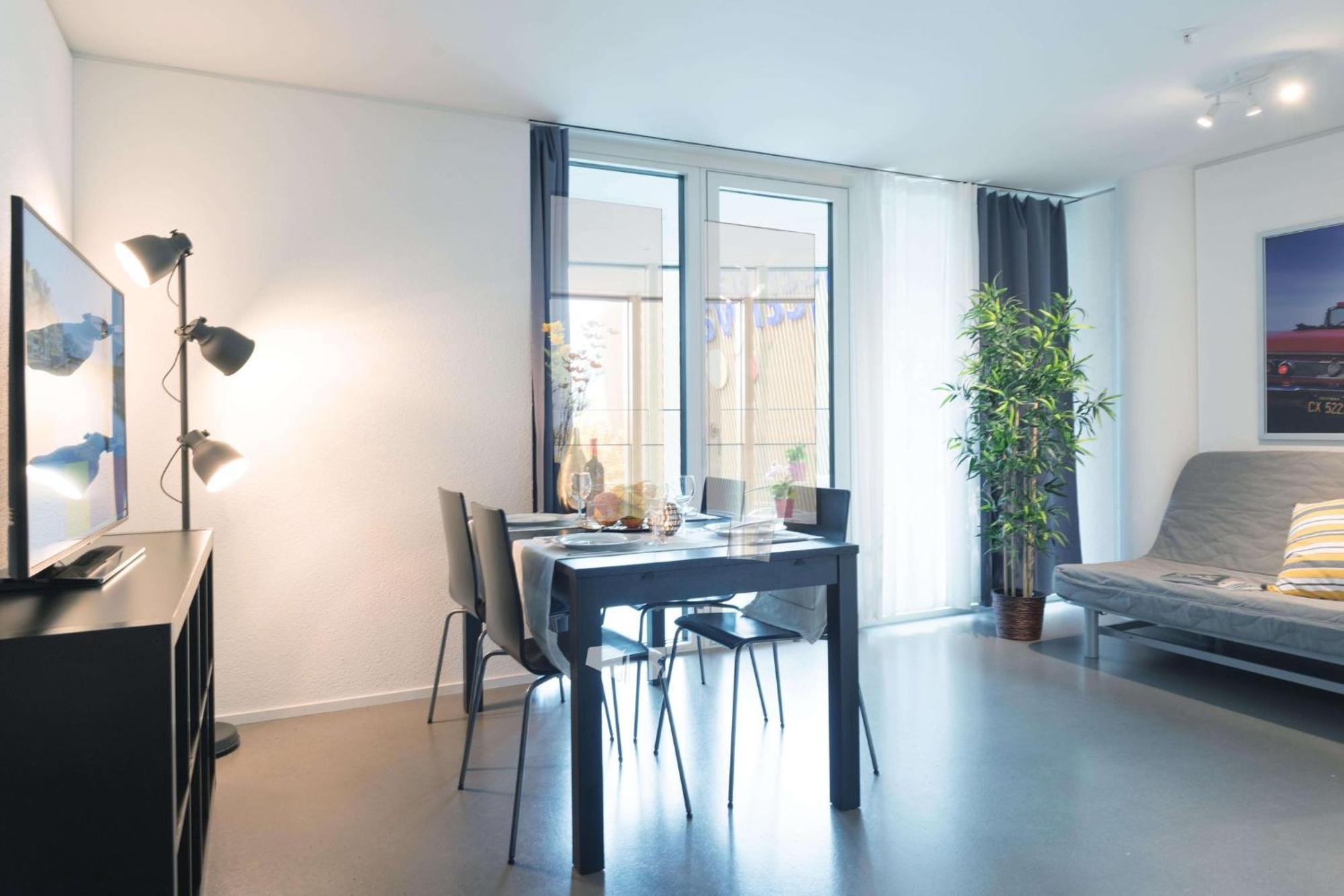 Hitrental Allmend Comfort Apartments Luzern Exteriör bild